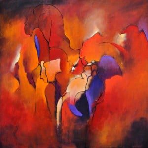 Schilderij Suze van Leeuwen