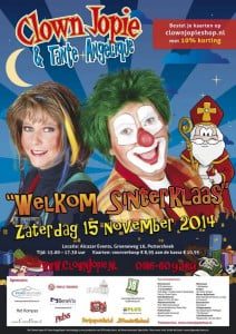 Clown Jopie en Tante Angelique fanclubdag 2014