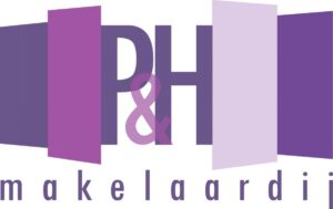 Logo P&H with makelaardij NC