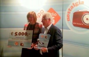 overhandiging cheque