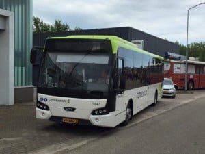 De nieuwe bussen die Connexxion heeft aangeschaft voor de Hoeksche Waard - Foto Ovdaghw.nl