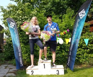Clubkampioenschap ZVS 2016 - Kampioenen Anne van Antwerpen en Igor Peters