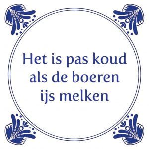 Koud Tegeltjeswijsheid.nl