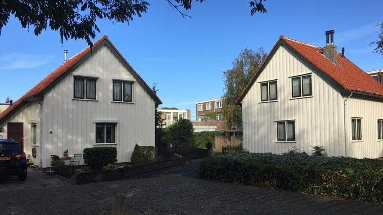 Geschenkwoningen aan het Osloplein in Puttershoek