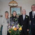 Echtpaar De Melker uit 's Gravendeel 60 jaar getrouwd