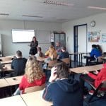 Leerlingen het Wellant College kregen een gastles over hoe om te gaan met geld.