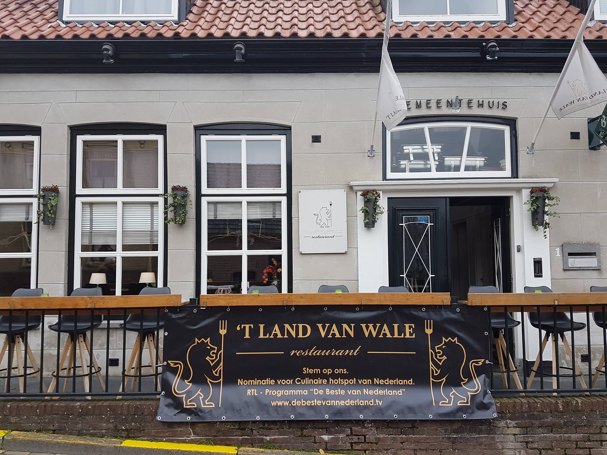 Restaurant ´t Land van Wale uit Heinenoord beste culinaire hotspot van Nederland Hoeksche