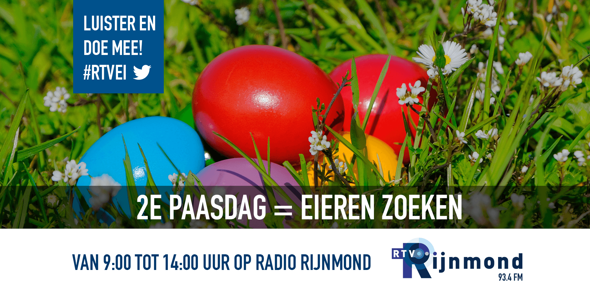 RTV Rijnmond gaat weer paaseieren zoeken! -