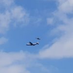 Luchtmacht met vliegtuigen boven de Hoeksche Waard - Foto Gertjan de Baat - Schildersbedrijf Hoeksche Waard