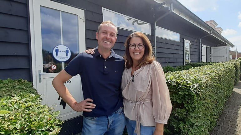 Joost en Willeke van campingen de Kriekenhof in Oud-Beijerland
