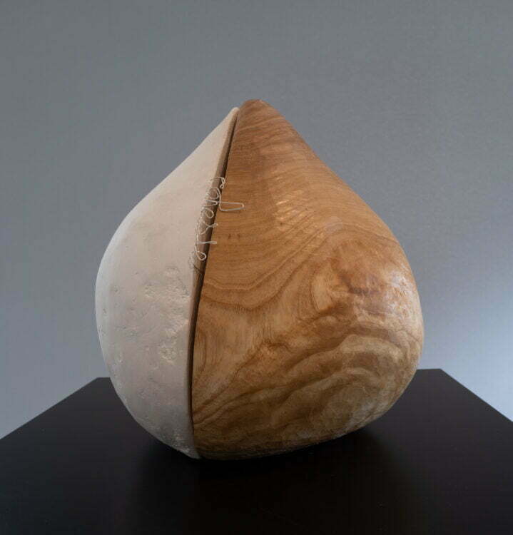 Dit beeld, gemaakt door Ingrid van den Oord, is geïnspireerd op het werk en leven van Eelse Bies. - Foto Bas Geldhof