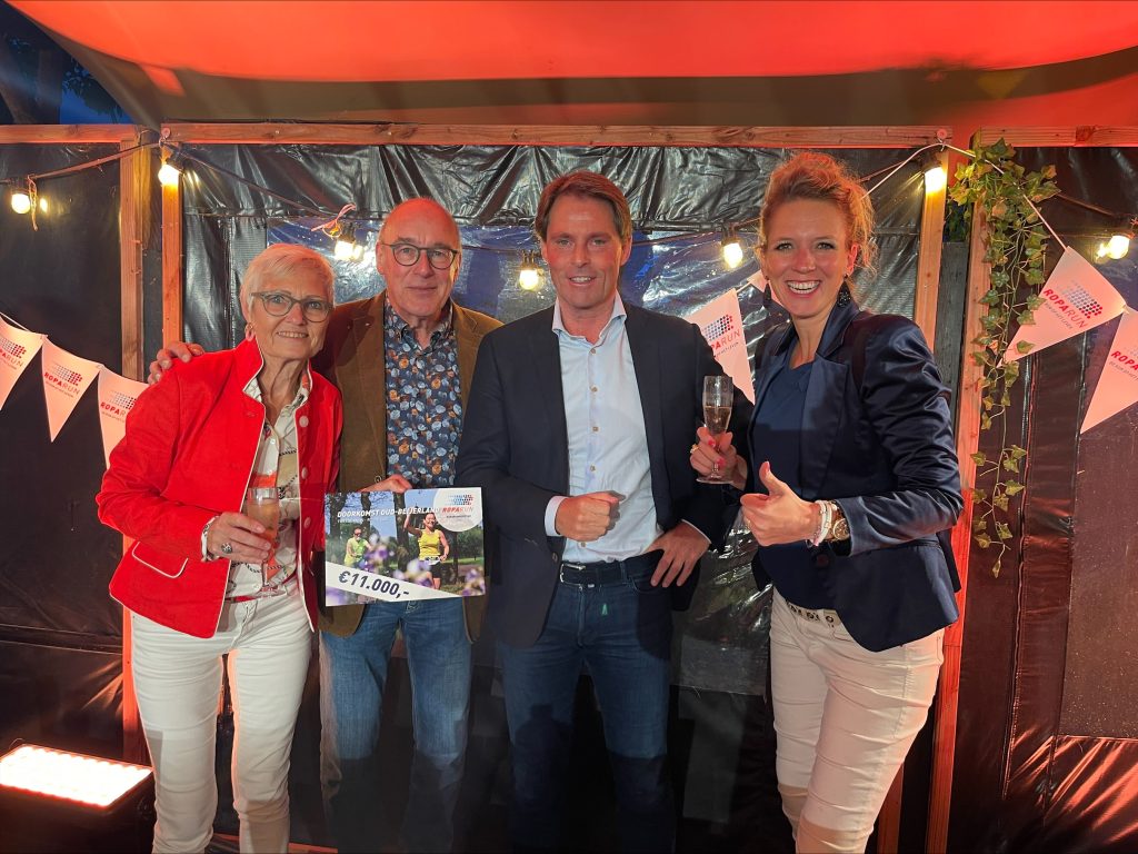 OudBeijerland tweede beste doorkomst plaats van de Roparun 2023