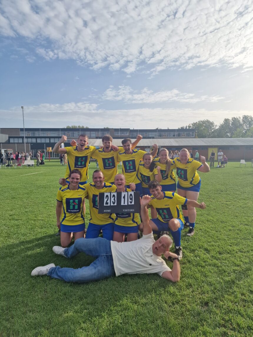 Korbatojo viert feest na de overwinning op Movado - Foto PR