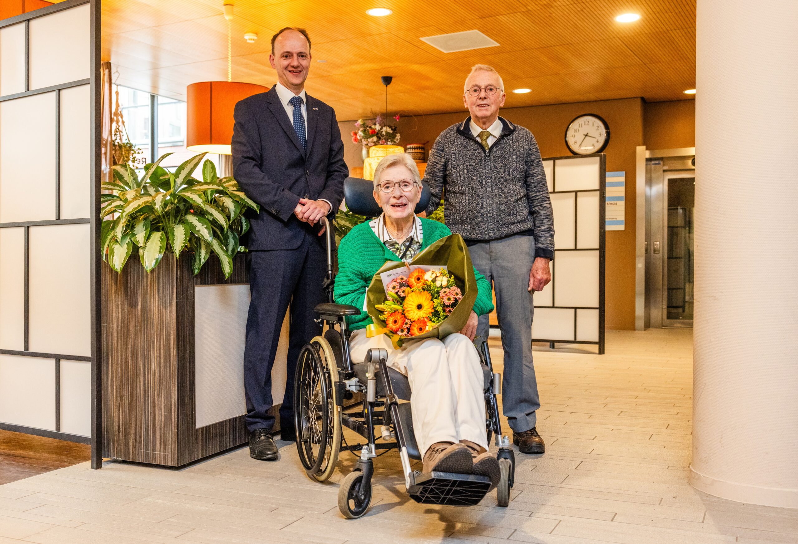 Felicitaties voor diamanten bruidspaar Doolaar-Van Essen uit Puttershoek