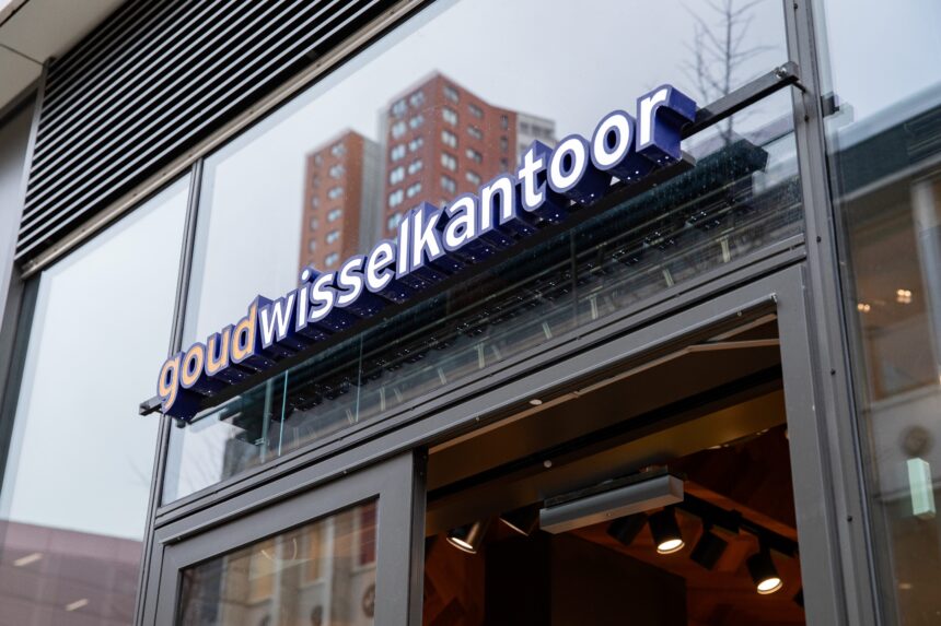 Dankzij de hoge goudprijs steeg de inkoop van goud bij Goudwisselkantoor in 2024 met 38 procent ten opzichte van 2023