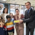 De uitreiking op IKC De Takkenbosse in Numansdorp.