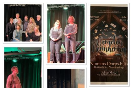 “De vergeten herinnering” in Het Numans-Dorps-huis
