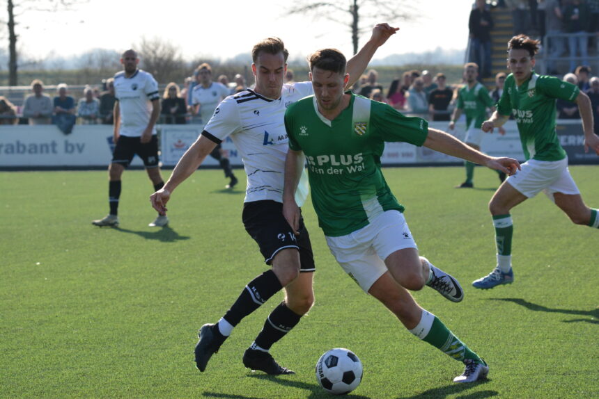 NSVV zat niet lekker in de wedstrijd - Foto Cindy Vos