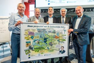 De waterschappen Brabantse Delta, Hollandse Delta en Scheldestromen hebben een nieuwe stap gezet in hun strategische samenwerking. Op 4 april kwamen de drie algemeen besturen bij elkaar om te praten over de toekomst van hun gezamenlijke werkgebied: de Zuidwestelijke Delta
