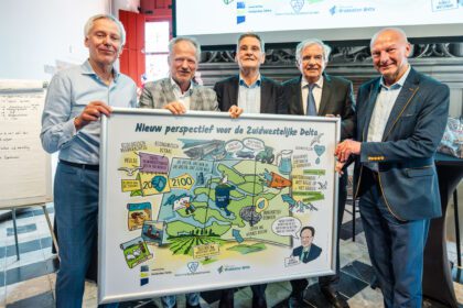 De waterschappen Brabantse Delta, Hollandse Delta en Scheldestromen hebben een nieuwe stap gezet in hun strategische samenwerking. Op 4 april kwamen de drie algemeen besturen bij elkaar om te praten over de toekomst van hun gezamenlijke werkgebied: de Zuidwestelijke Delta