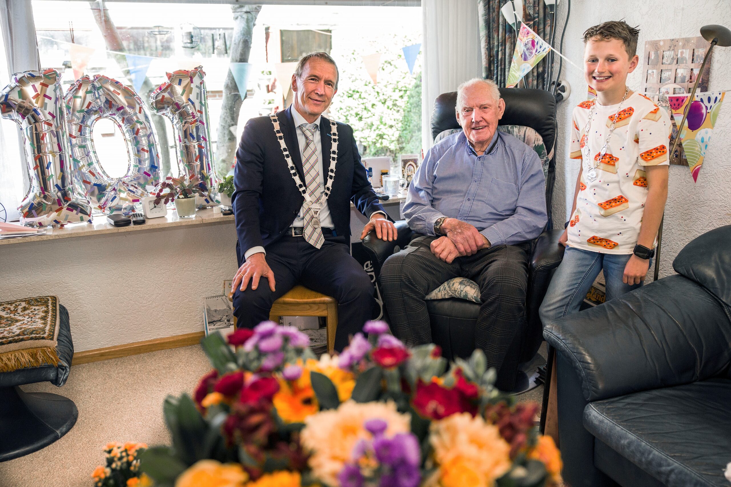 Korstiaan van der Bijl uit Puttershoek 101 jaar geworden