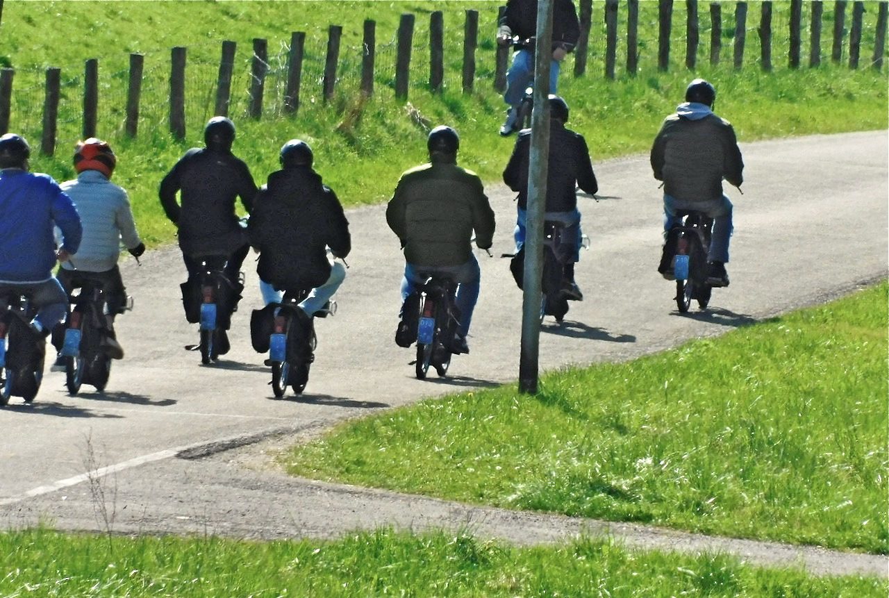 Easy riders in de polder