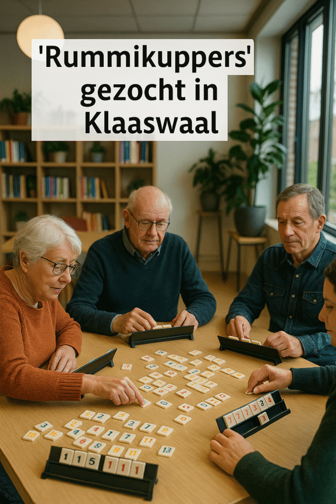 Rummikuppers’ gezocht in Klaaswaal