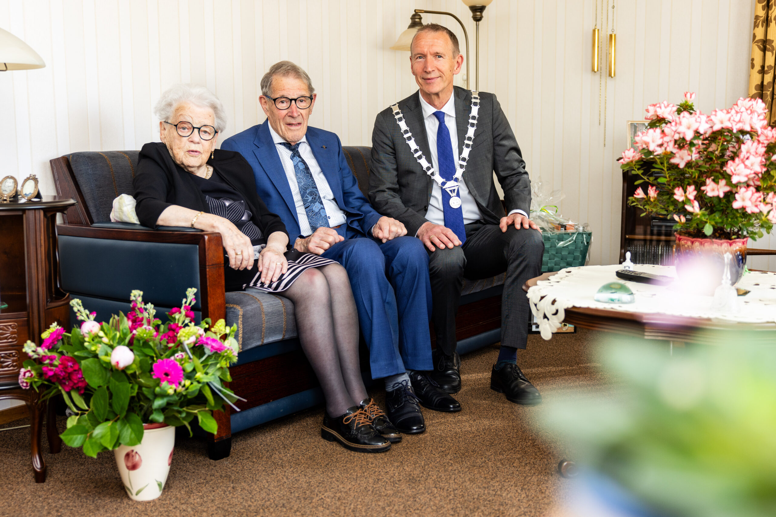 Echtpaar Naaktgeboren-Barendregt uit ‘s-Gravendeel viert briljanten jubileum