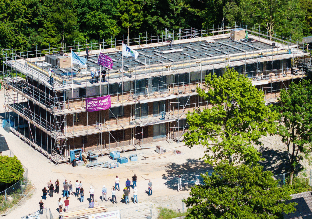 Viering hoogste punt Fazant Maasdam: nieuw thuis voor huurders in zicht