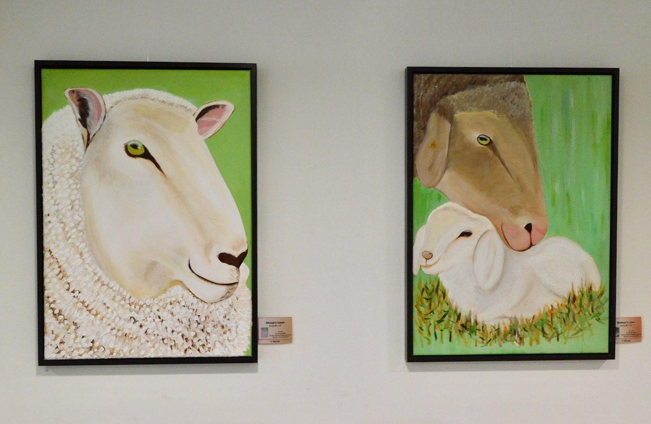 Nieuwe expositie Tia Sprott in Dienstencentrum ’t Weegje