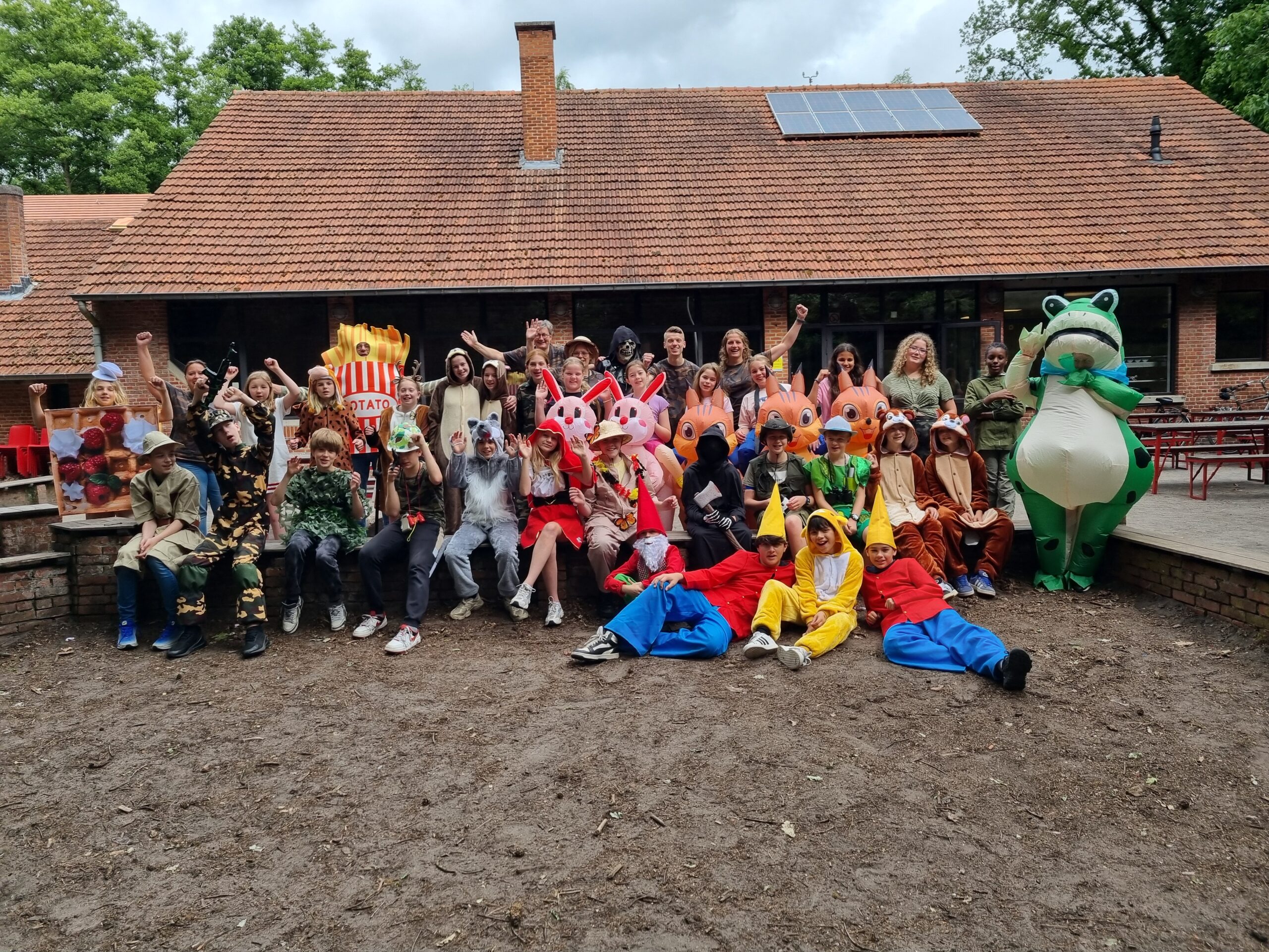Het bibberende, Belgische bos overleefd