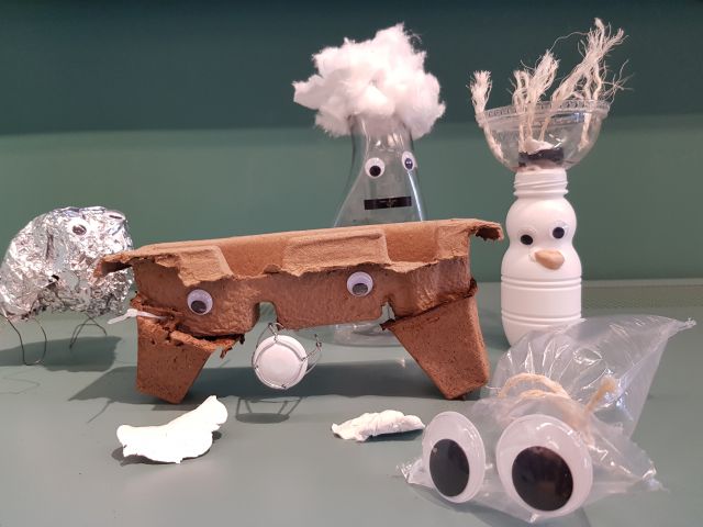 Creatief met restmateriaal