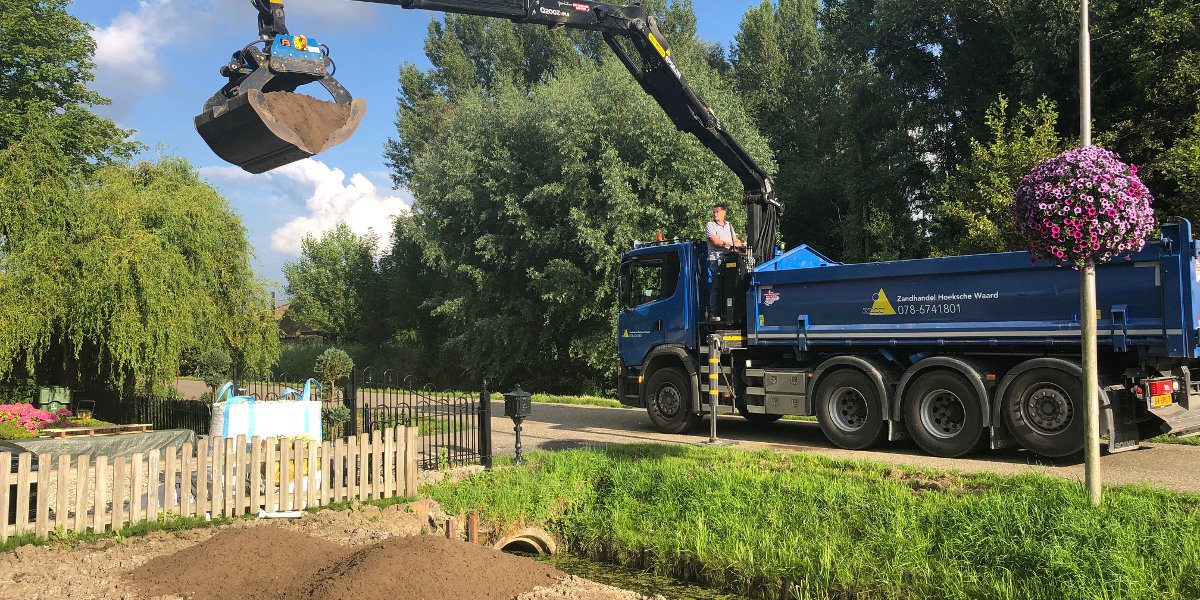 Gratis tegeltaxi door de Hoeksche Waard
