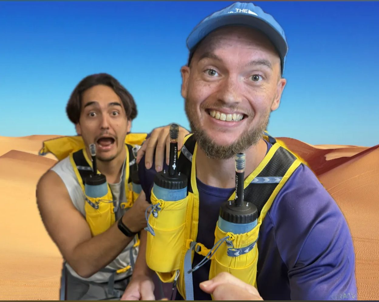 Broers Patrick en Jeremy uit ‘s-Gravendeel lopen 250 km door de Sahara voor spierdystrofie