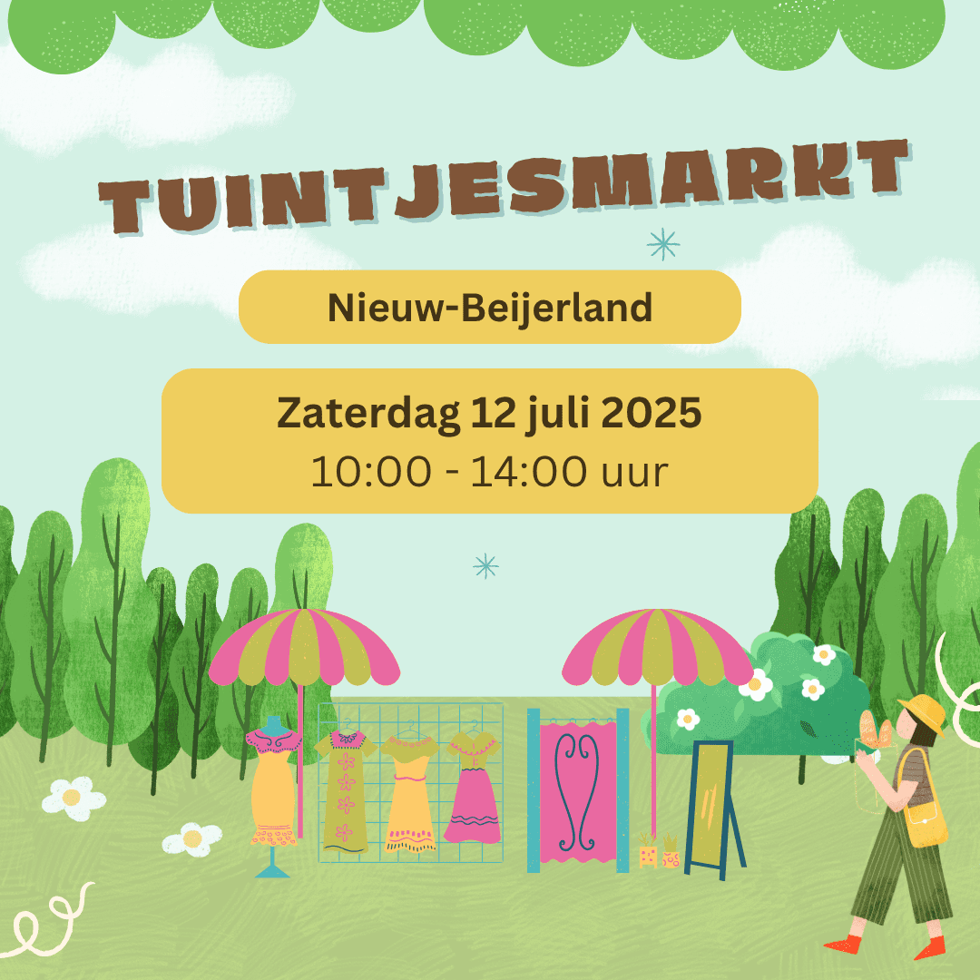 Tuintjesmarkt in  Nieuw-Beijerland
