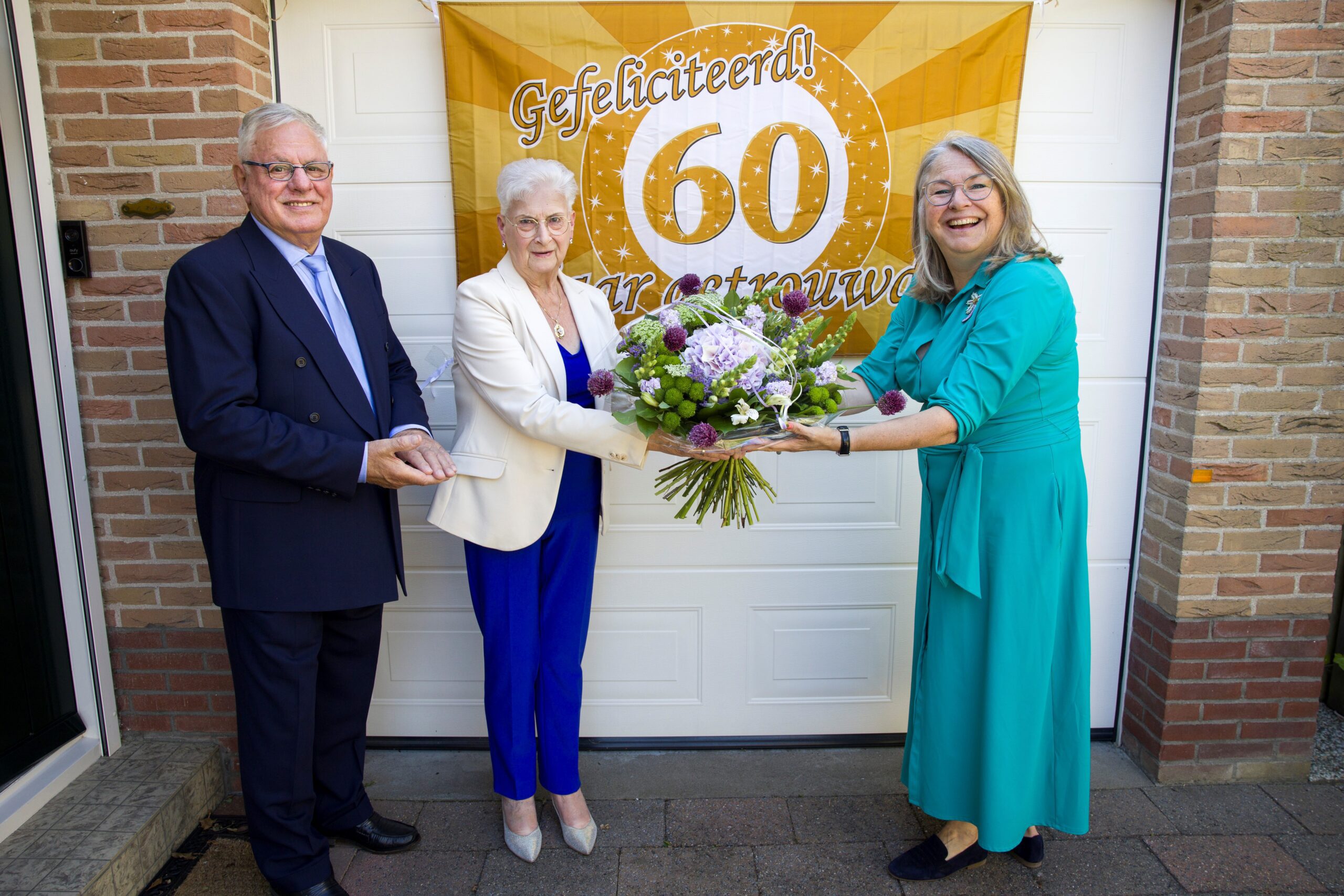 Echtpaar Hoek-den Hartigh uit Zuid-Beijerland viert diamanten jubileum