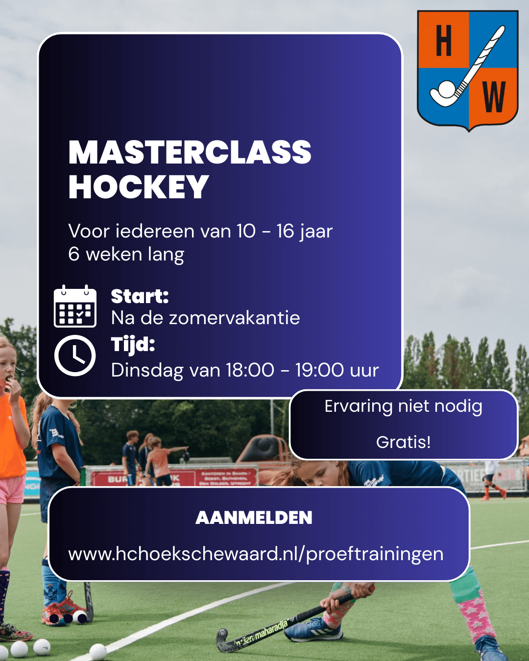 Masterclass Hockey bij HC Hoeksche Waard