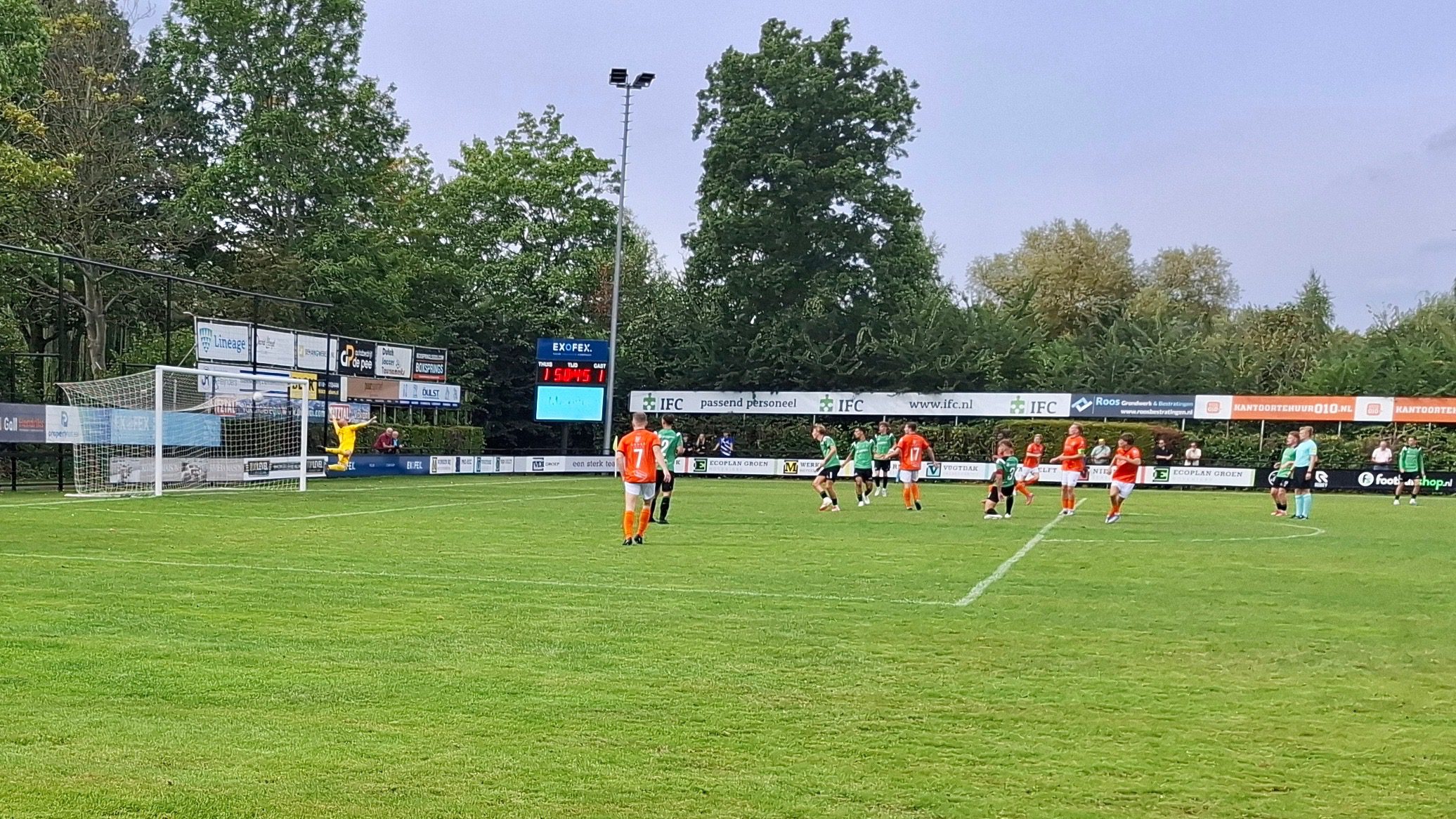 SHO verliest uitwedstrijd bij Capelle met 4-2