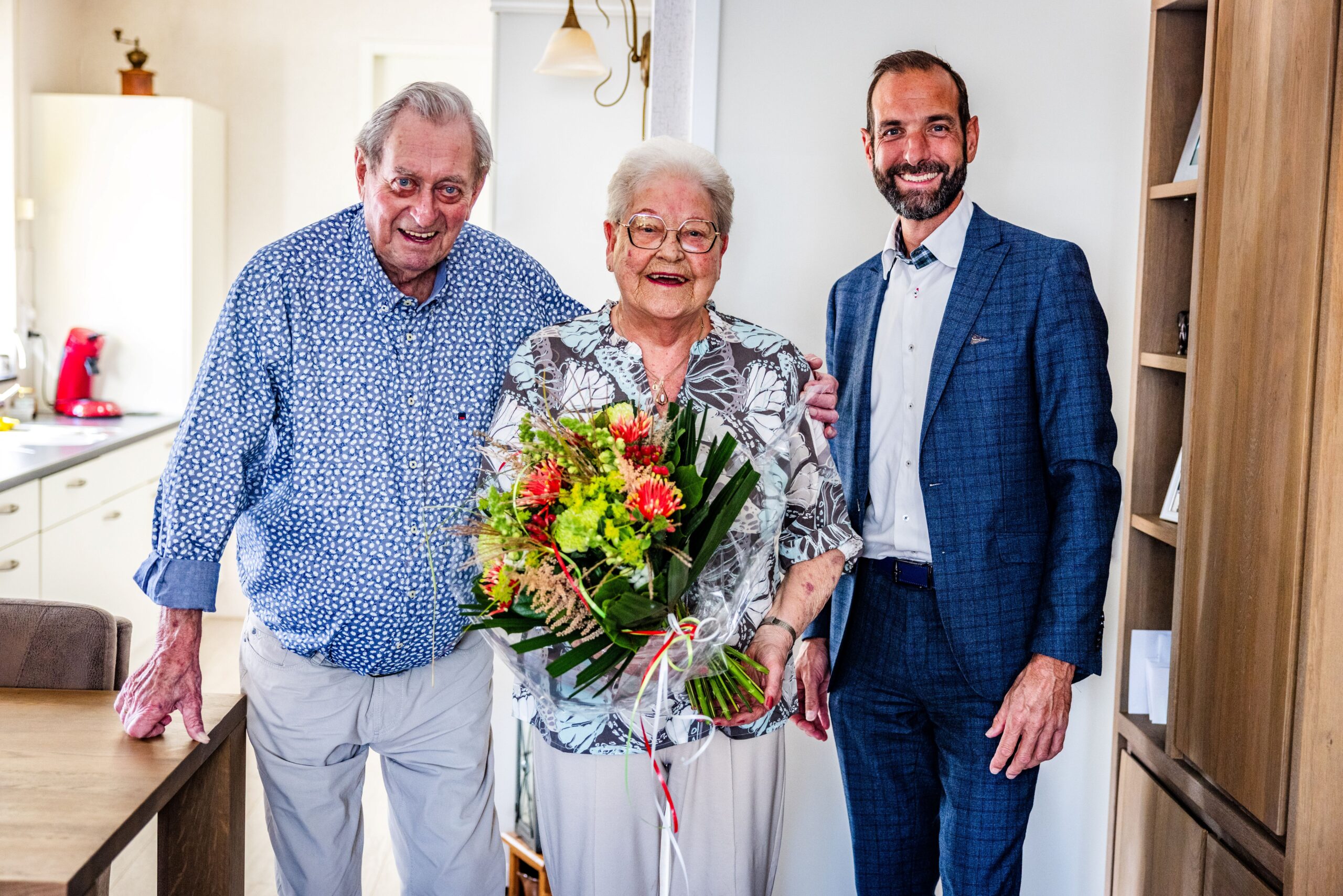 Echtpaar Zwijgers-van der Linden uit Klaaswaal viert diamanten jubileum