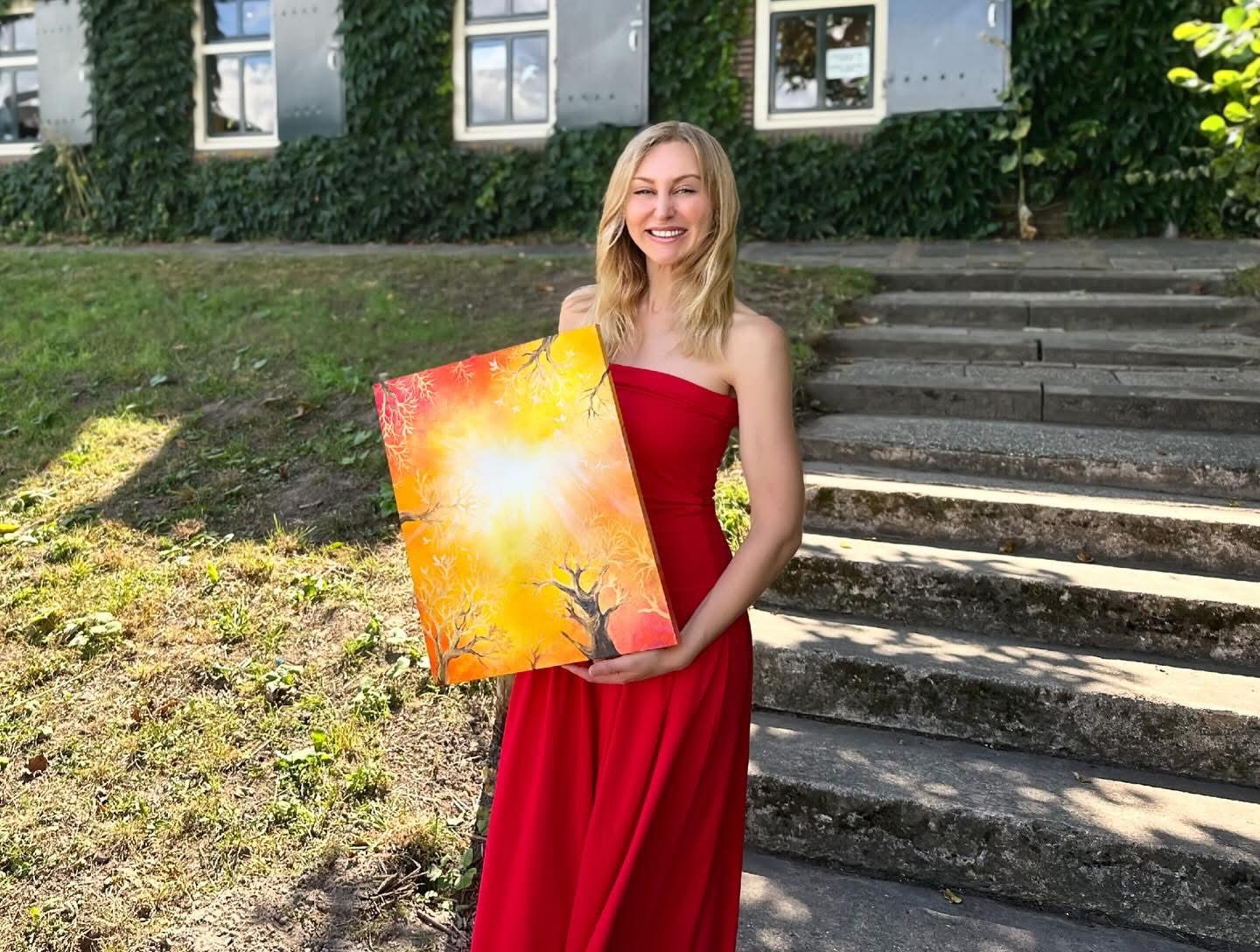 Kleur, natuur en emotie bij expositie van Sofie Rozendaal in natuurbezoekerscentrum Klein Profijt