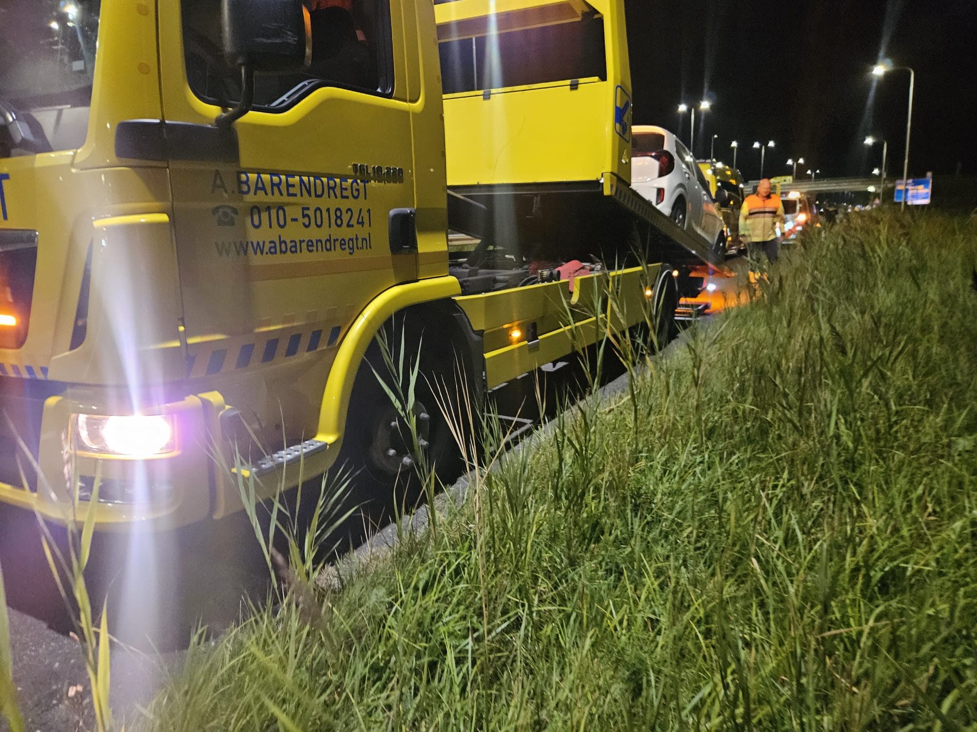 Bestuurder onder invloed aangetroffen op A29 bij Oud-Beijerland