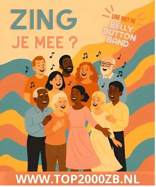 Het Top2000 koor komt er weer aan!