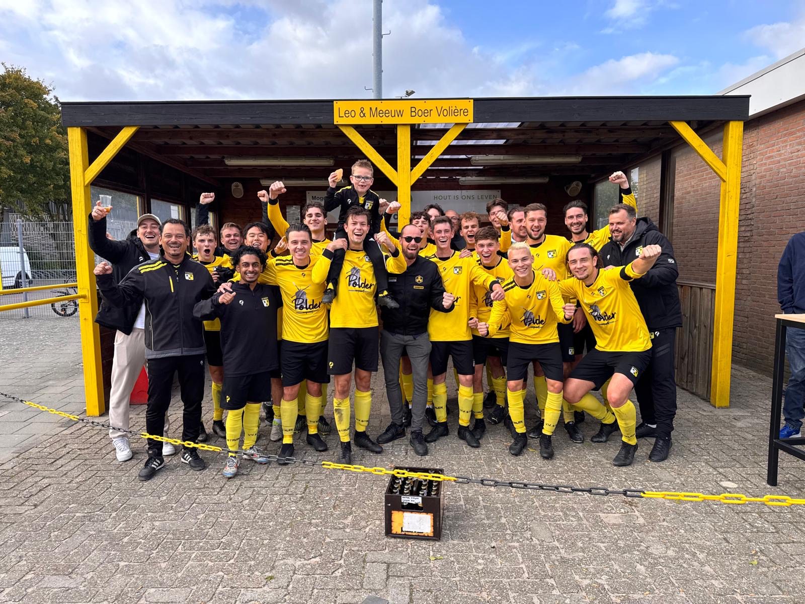 Strijen opent nieuw hoofdveld met klinkende 7-1 overwinning op OFB