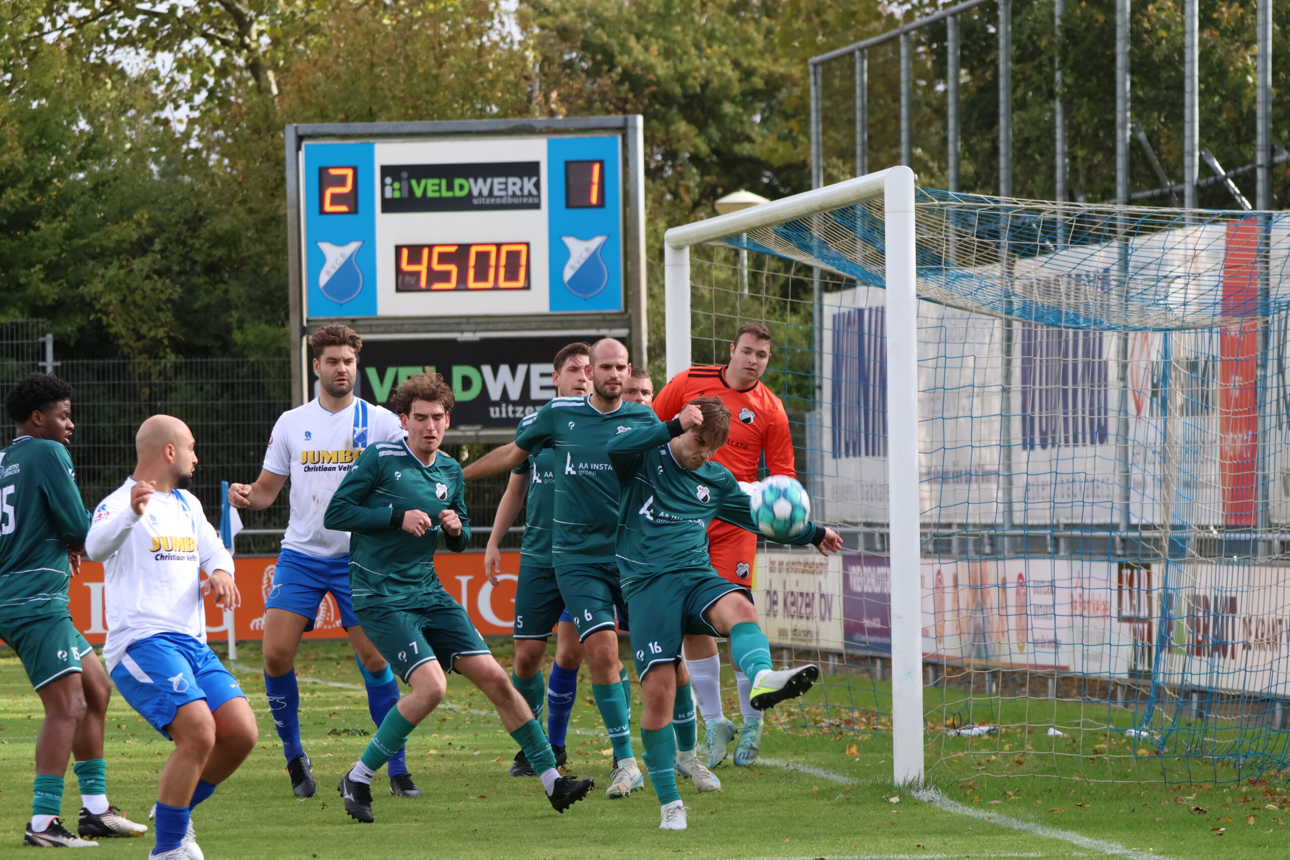 NSVV voor de derde keer onderuit