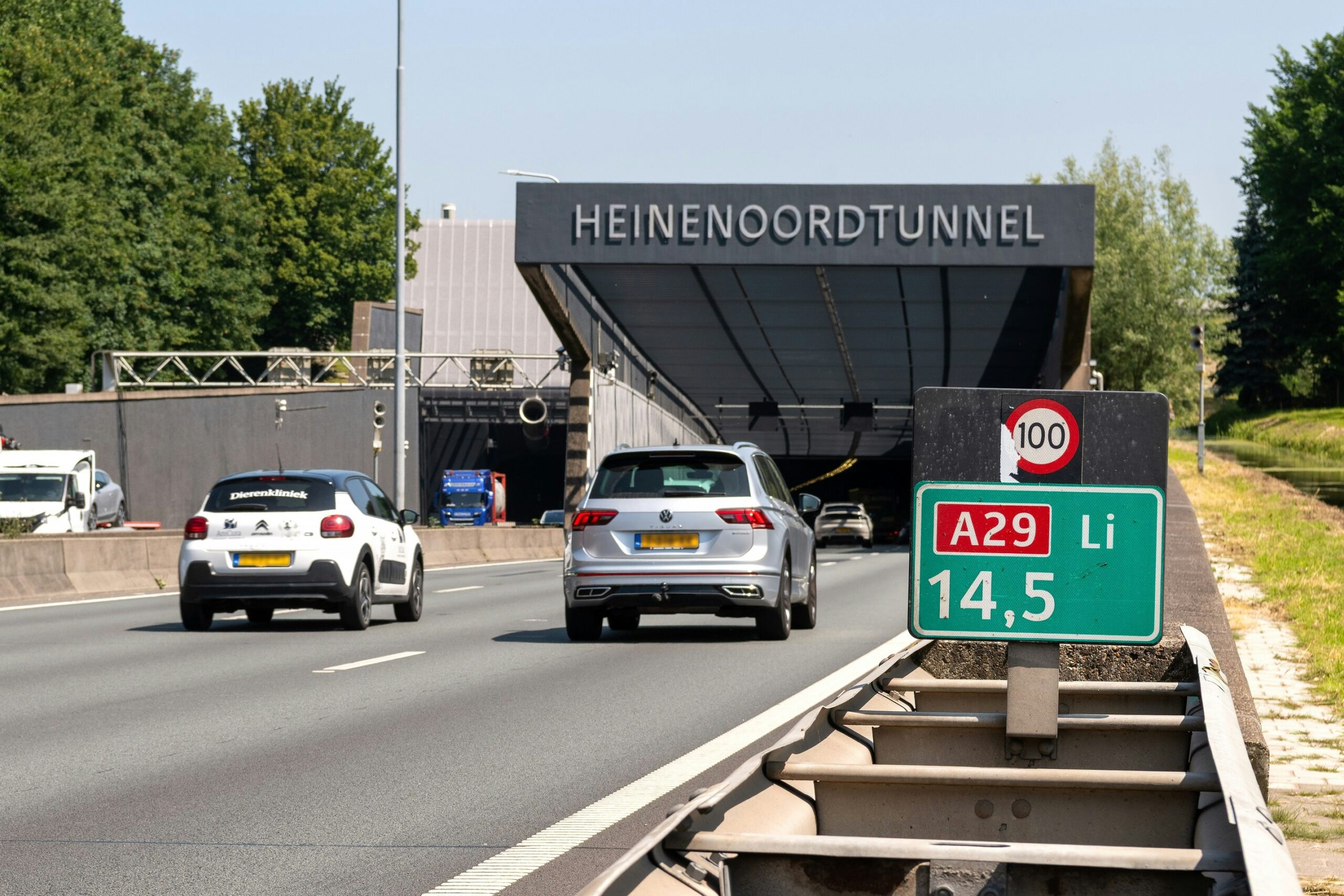 A29: afsluiting Heinenoordtunnel en Tweede Heinenoordtunnel; 13 – 14 oktober 2025