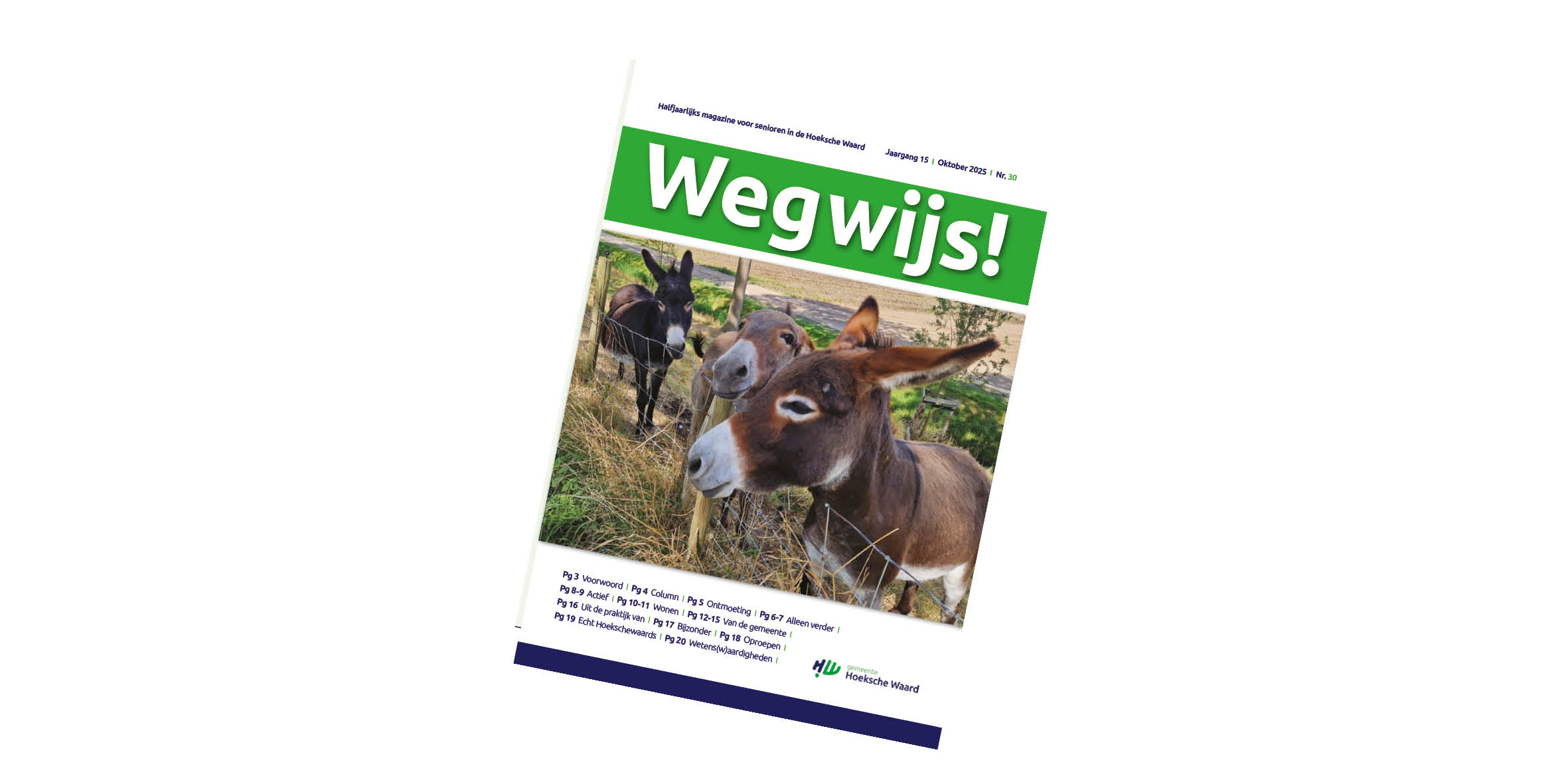 Seniorenmagazine ‘Wegwijs’ voor 75 plussers valt weer op de deurmat
