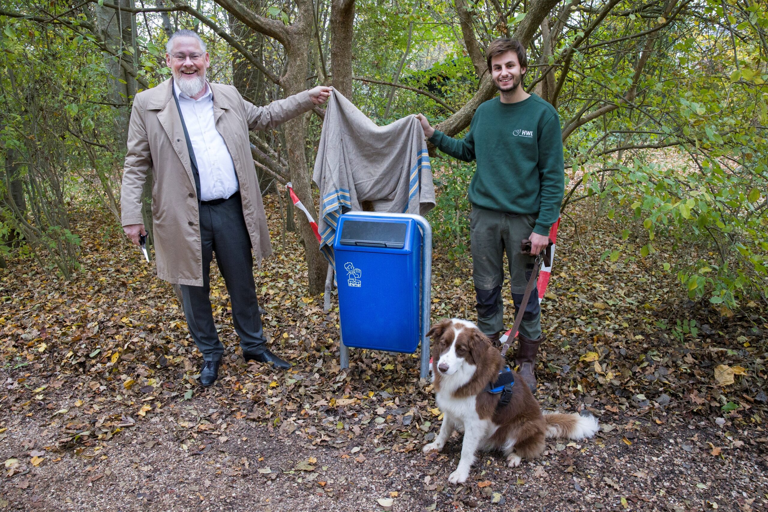 Burgerinitiatief zorgt voor terugkeer hondenpoepbak in Piershilse heemtuin