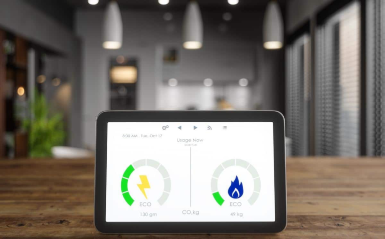 Inzicht in stroom- en gasverbruik via slimme energiemeting in huis