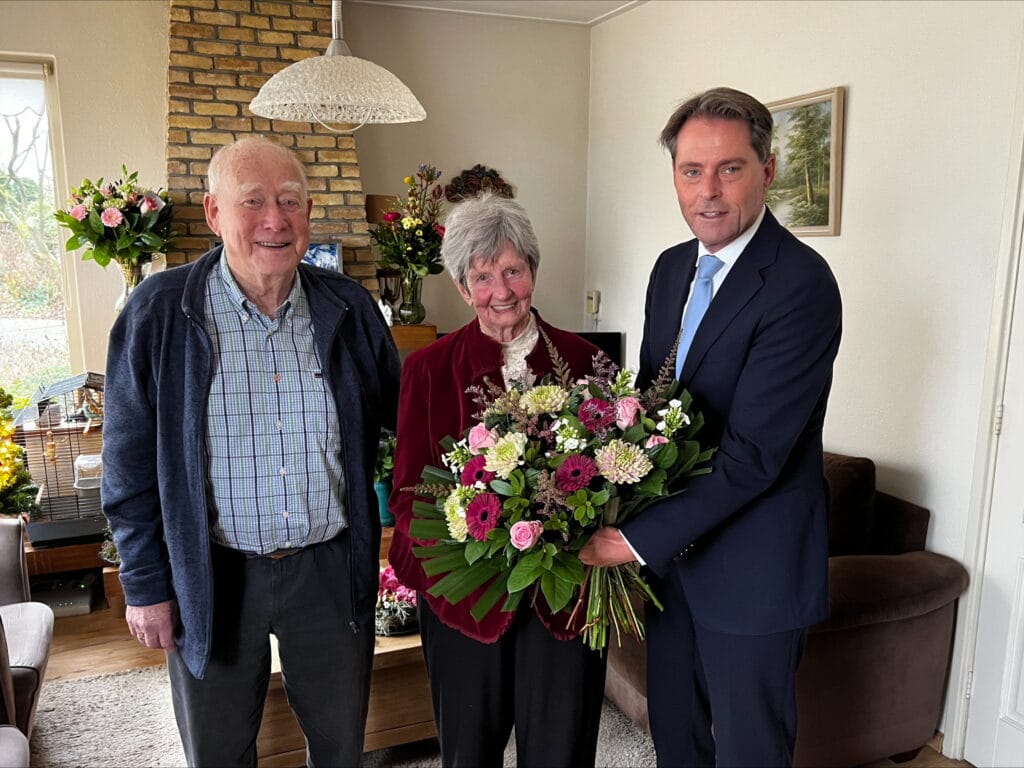 Echtpaar Bax-Zilverschoon uit Maasdam viert diamanten jubileum