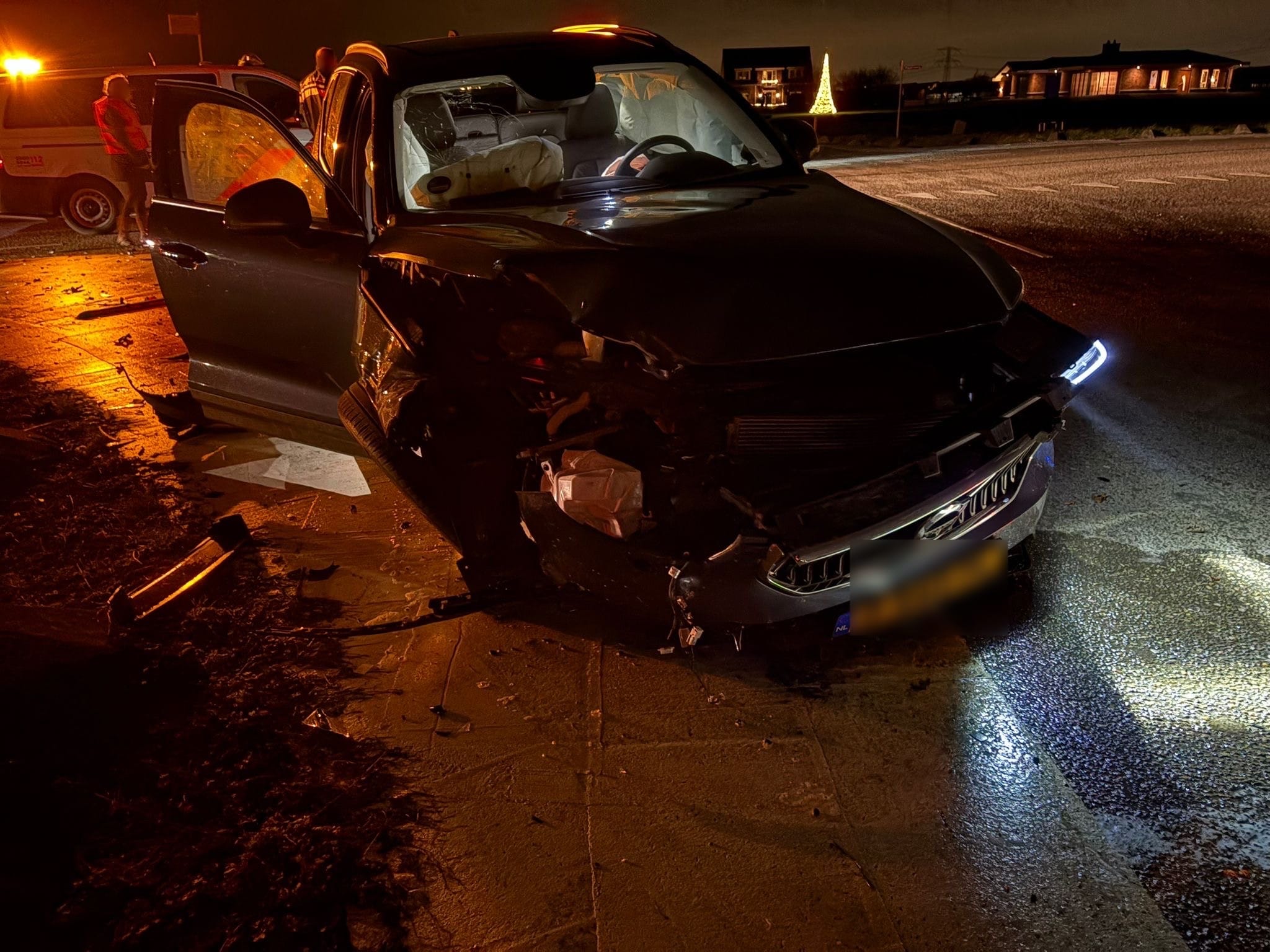 Persoon aangehouden na ongeval met letsel op Romeinseweg in Mijnsheerenland